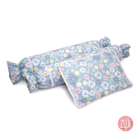 3pc Pillowcase Set - Blue Petunia