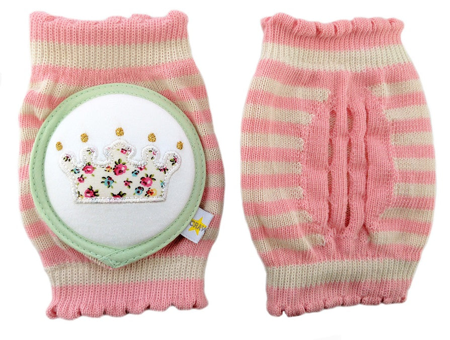 Crawlings Cotton Candy Crown Knee Pads