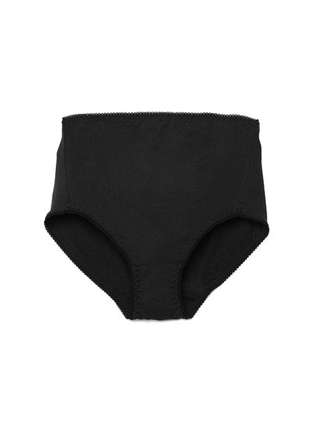 210864X Antibacterial Maternity High Rise Briefs (2 Pack) - Black