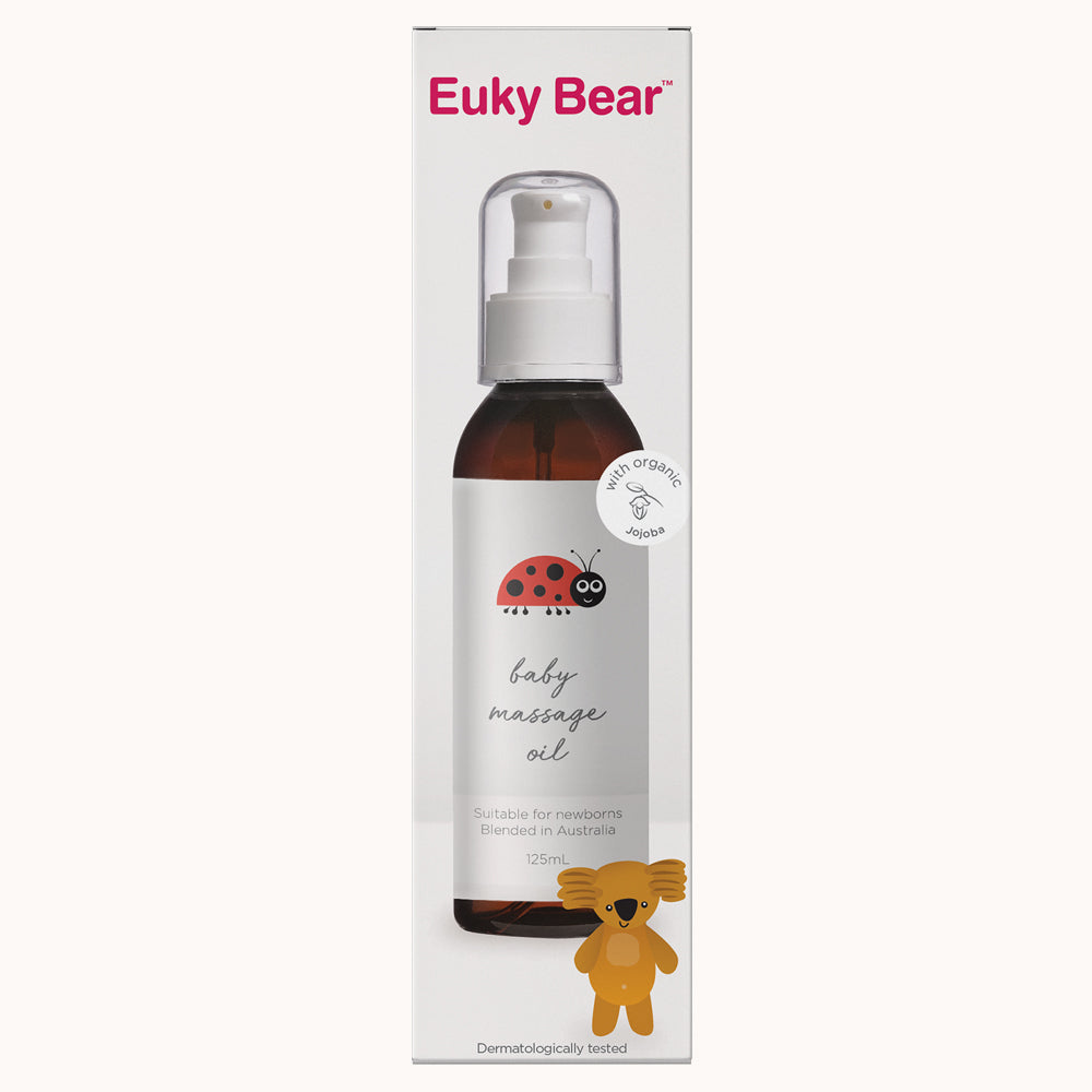 Euky Bear Baby Massage Oil - 125ml
