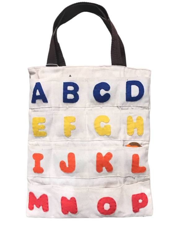 ABC Activity Travel Bag w Felt Toys