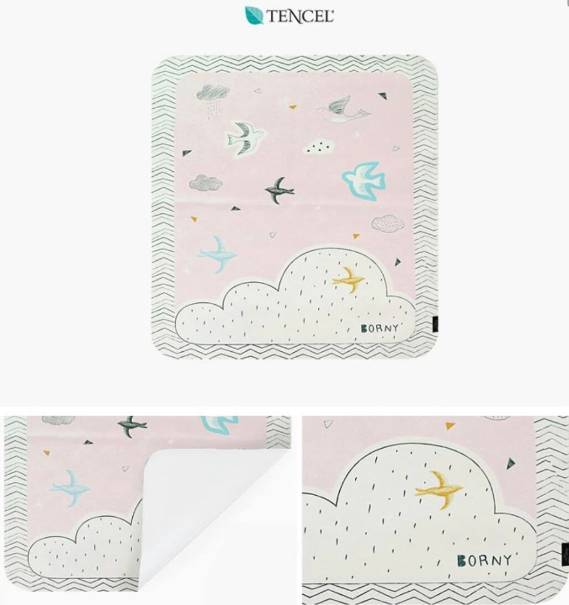 Borny Medium All Eco Waterproof Mat - Flying Birds
