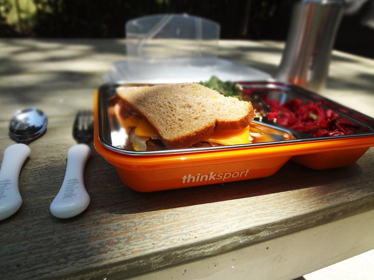 Thinksport Airtight Lunch Container with Fork & Spoon
