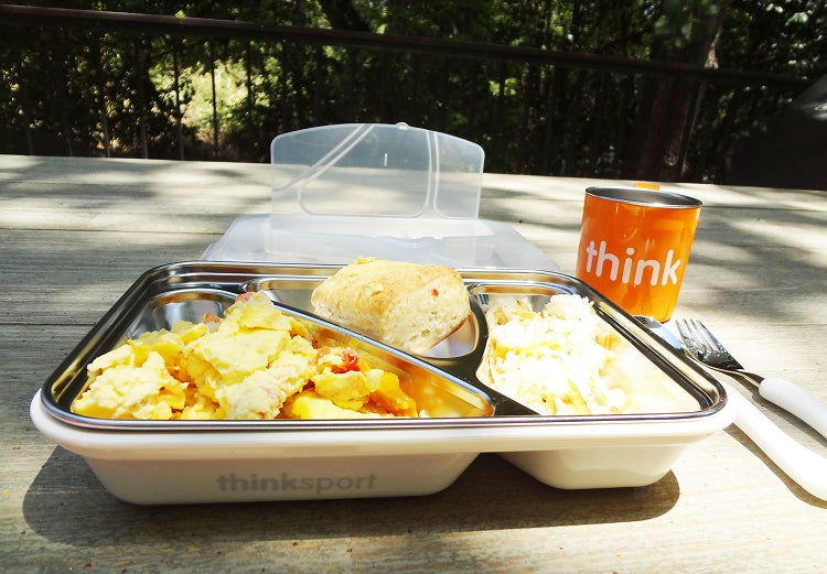 Thinksport Airtight Lunch Container with Fork & Spoon
