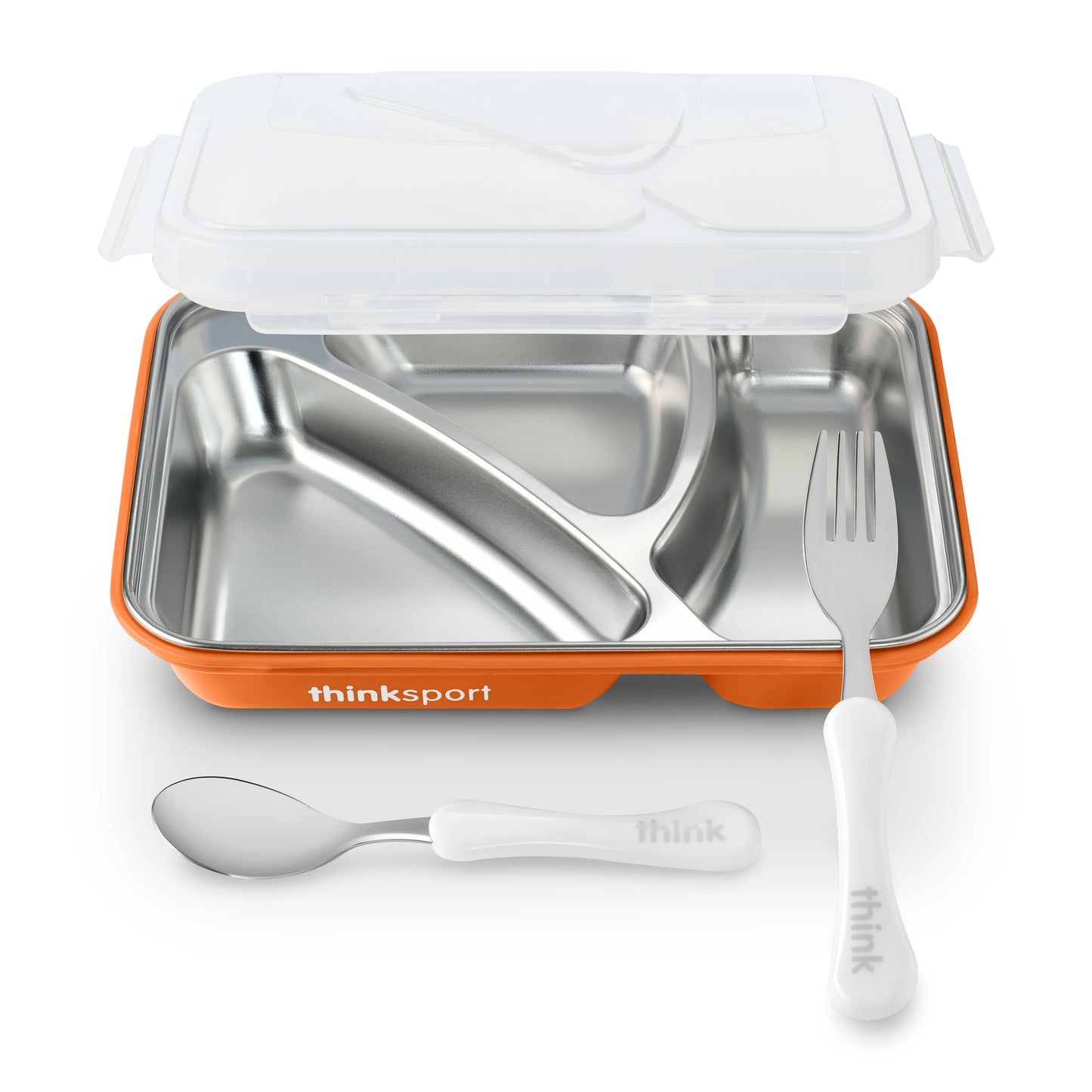 Thinksport Airtight Lunch Container with Fork & Spoon
