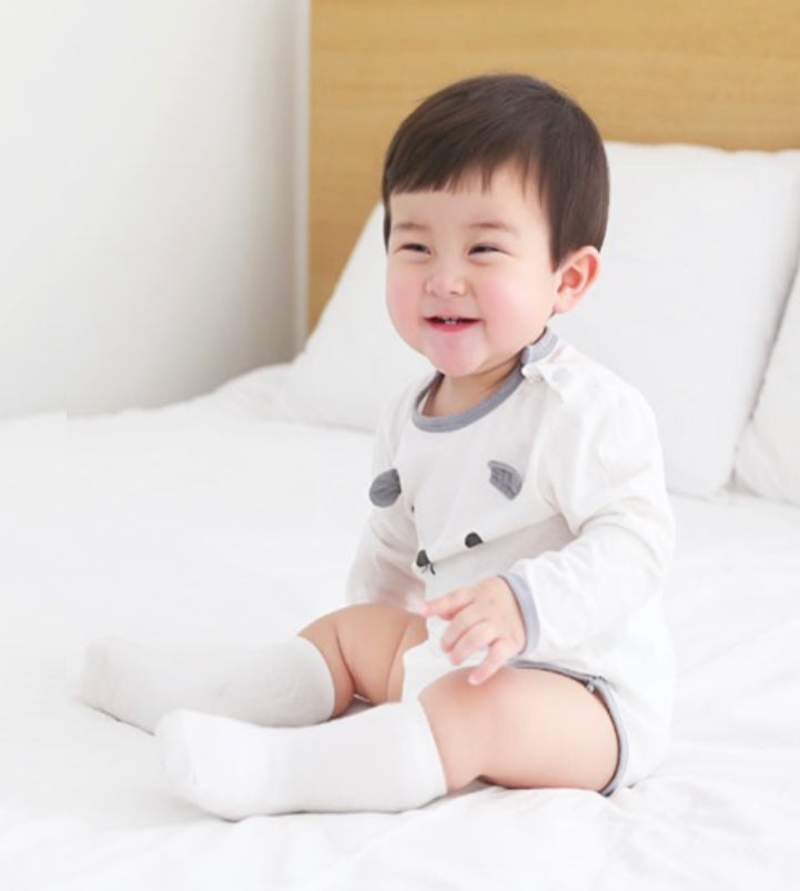 Borny 80/6M Bodysuit - Gray Bear
