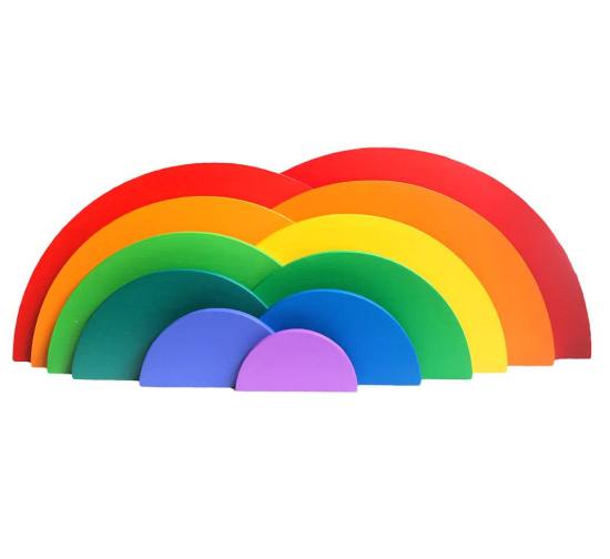 Half Moons - Rainbow