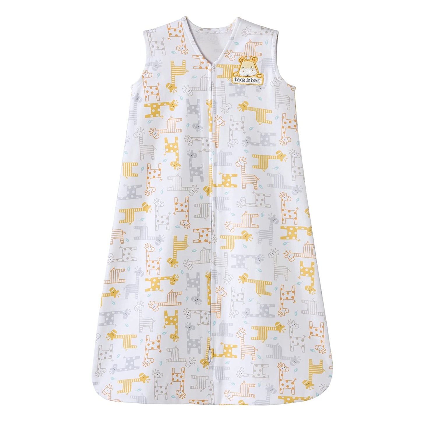 Halo Sleepsack Wearable Blanket - Yellow & Gray Giraffes