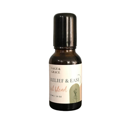 Sage & Grace Relief And Ease Roller Oil Blend - 15ml