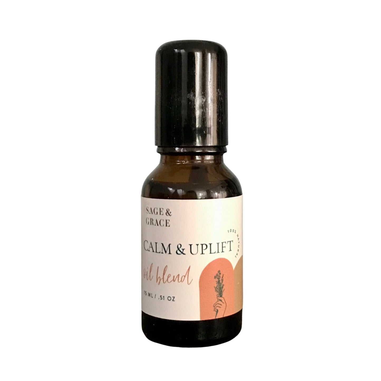 Sage & Grace Calm And Uplift Roller Oil Blend - 15ml