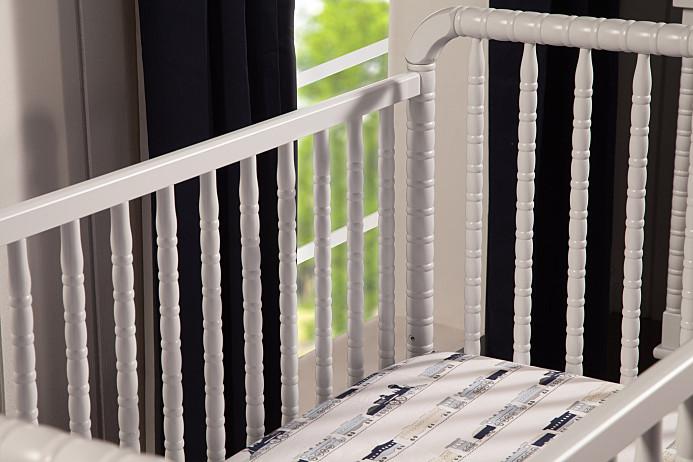 DaVinci Jenny Lind 3-in-1 Convertible Crib - Fog Grey