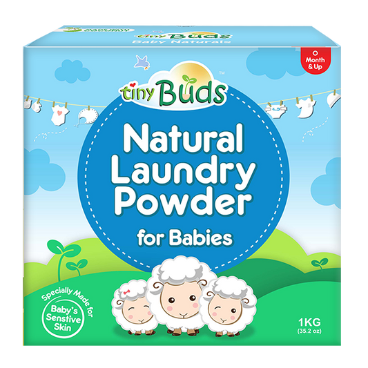 Tiny Buds Natural Laundry Powder For Babies - 1Kg