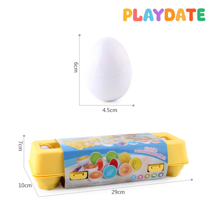 Playdate Matching Eggs - Numbers