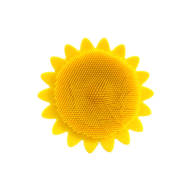 Orange & Peach Silicone Bath Brush