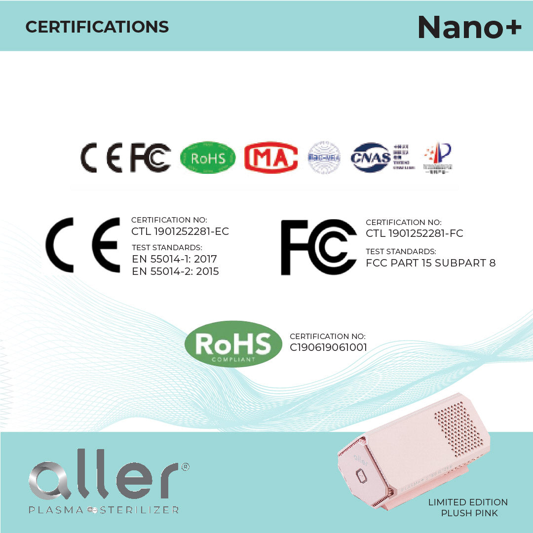Aller Plasma Sterilizer Nano+ Pink