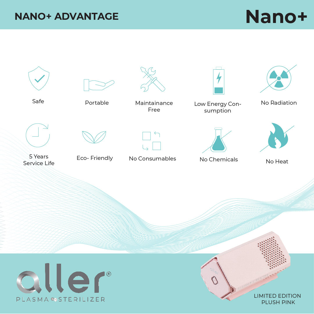 Aller Plasma Sterilizer Nano+ Pink