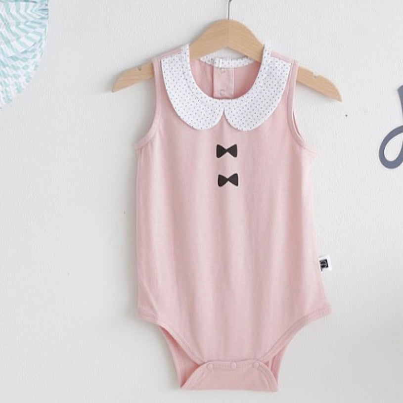 Borny Bodysuit - Pink Tuxedo