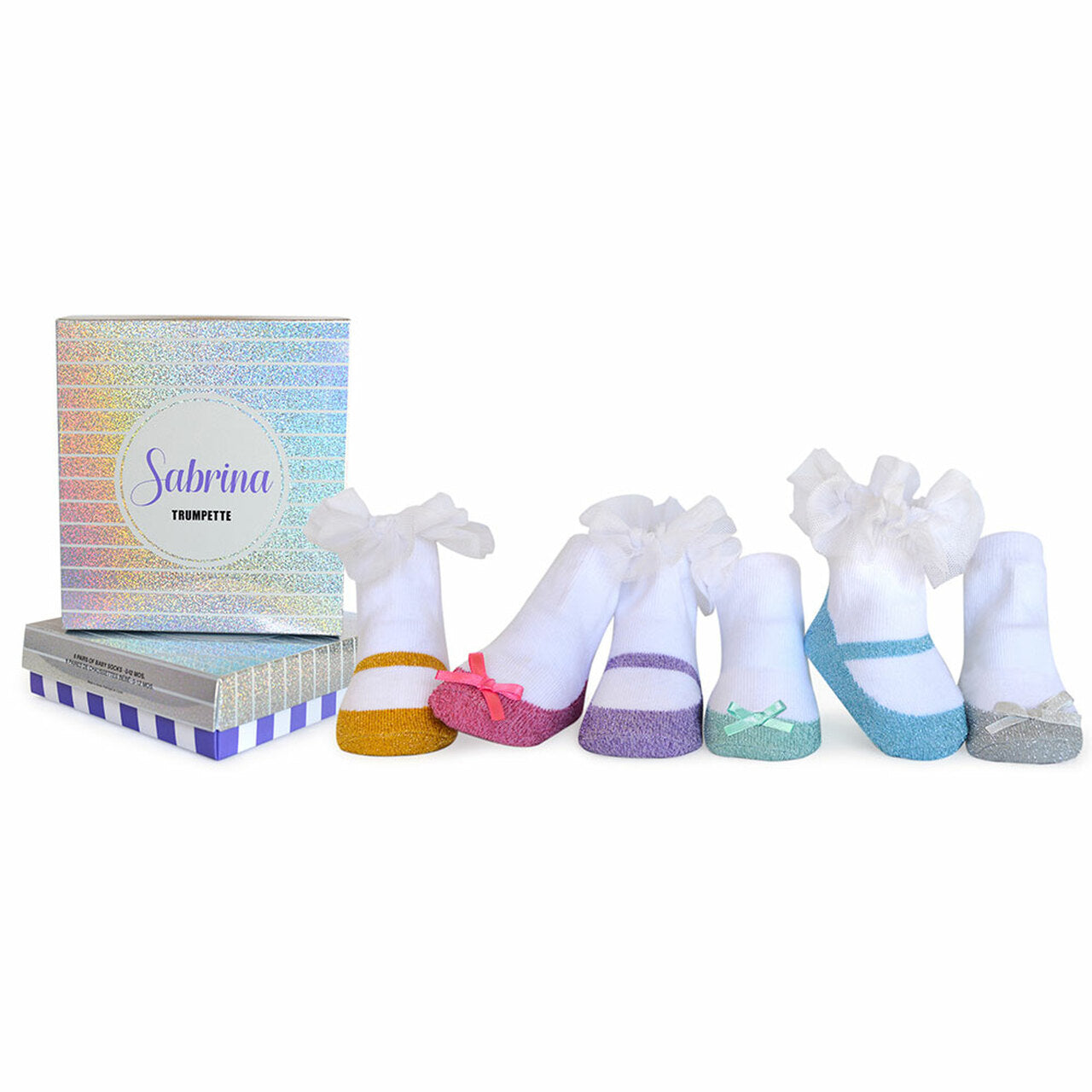 Trumpette Sabrina Pastel Socks, 6 Pack