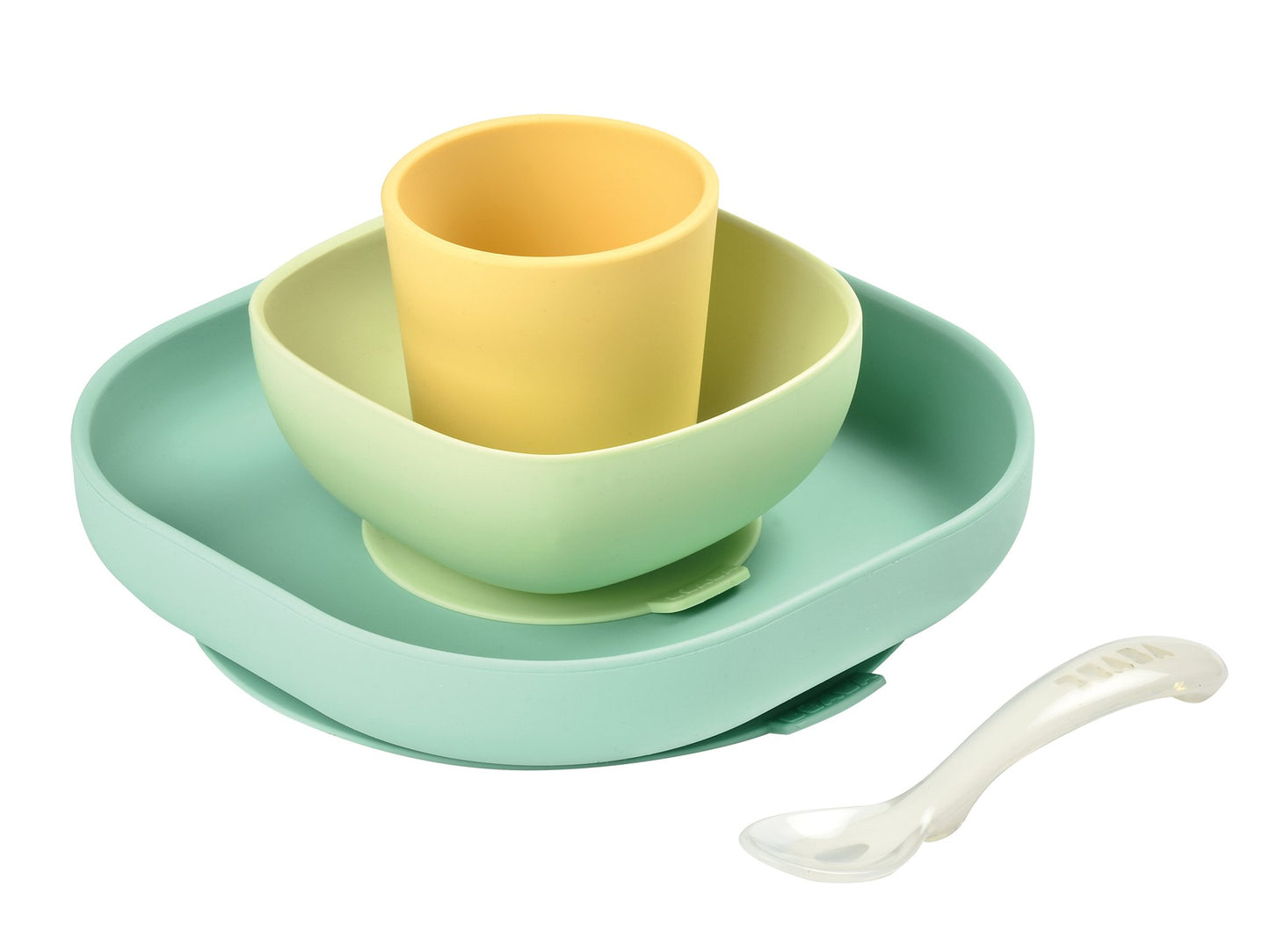 Beaba Silicone Meal Set (4-piece)