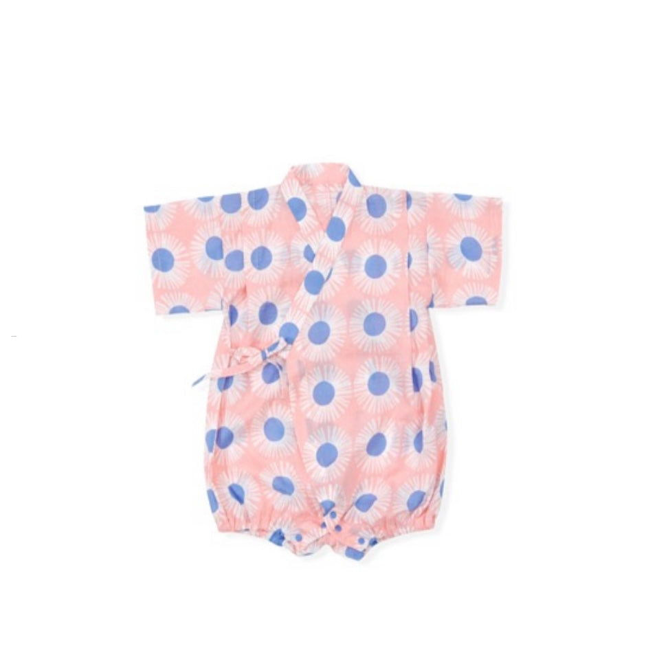 Borny Tieside Onesies - Sunflower Pink