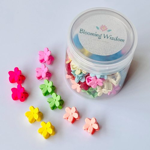 Blooming Wisdom Tiny Clips (50 clips)