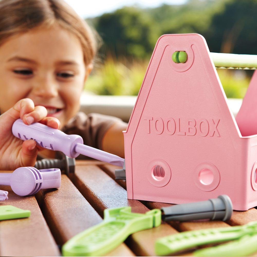 Green Toys Tool Set - Pink