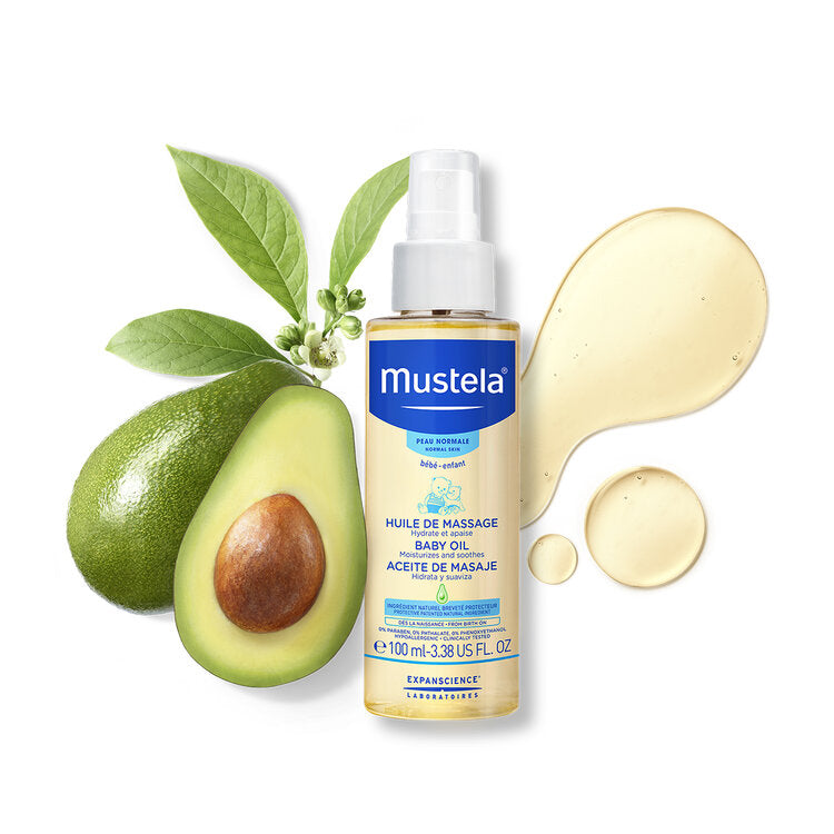 Mustela Baby Massage Oil - 100ml