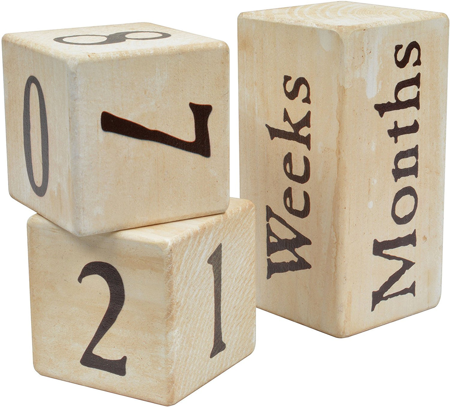 Maple Landmark Photo Prop Blocks