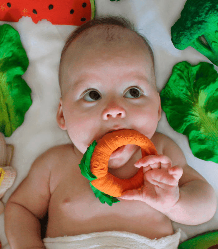 Oli & Carol Fruits and Veggies Teether - Cathy the Carrot
