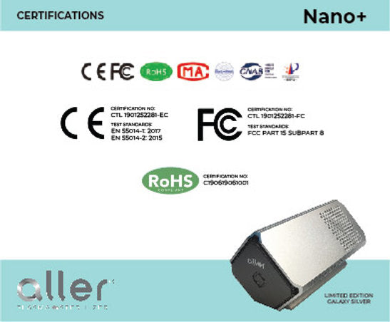 Aller Plasma Sterilizer Nano+ Galaxy Silver (Ltd Edition)