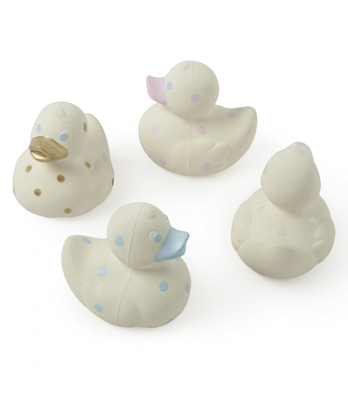 Oli & Carol Elvis the Duck - Gold Dots