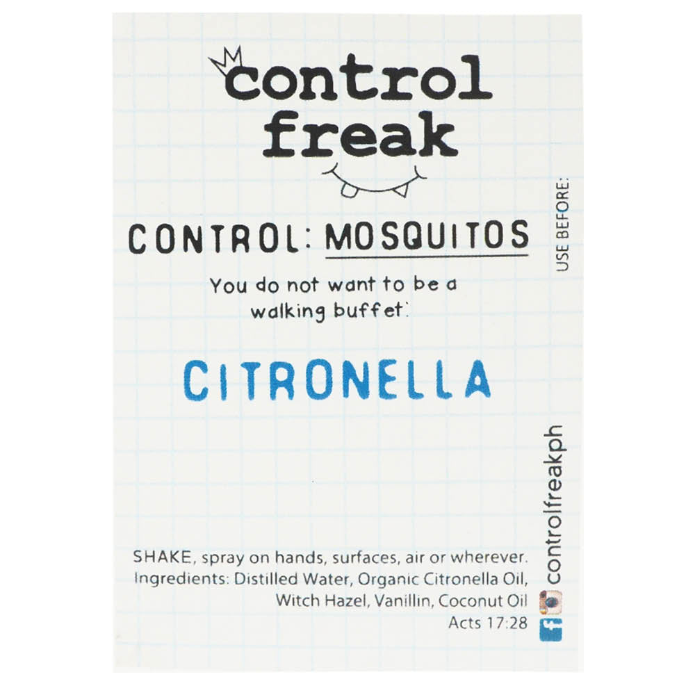 Control Freak 1 Liter Mosquito Repellent Citronella