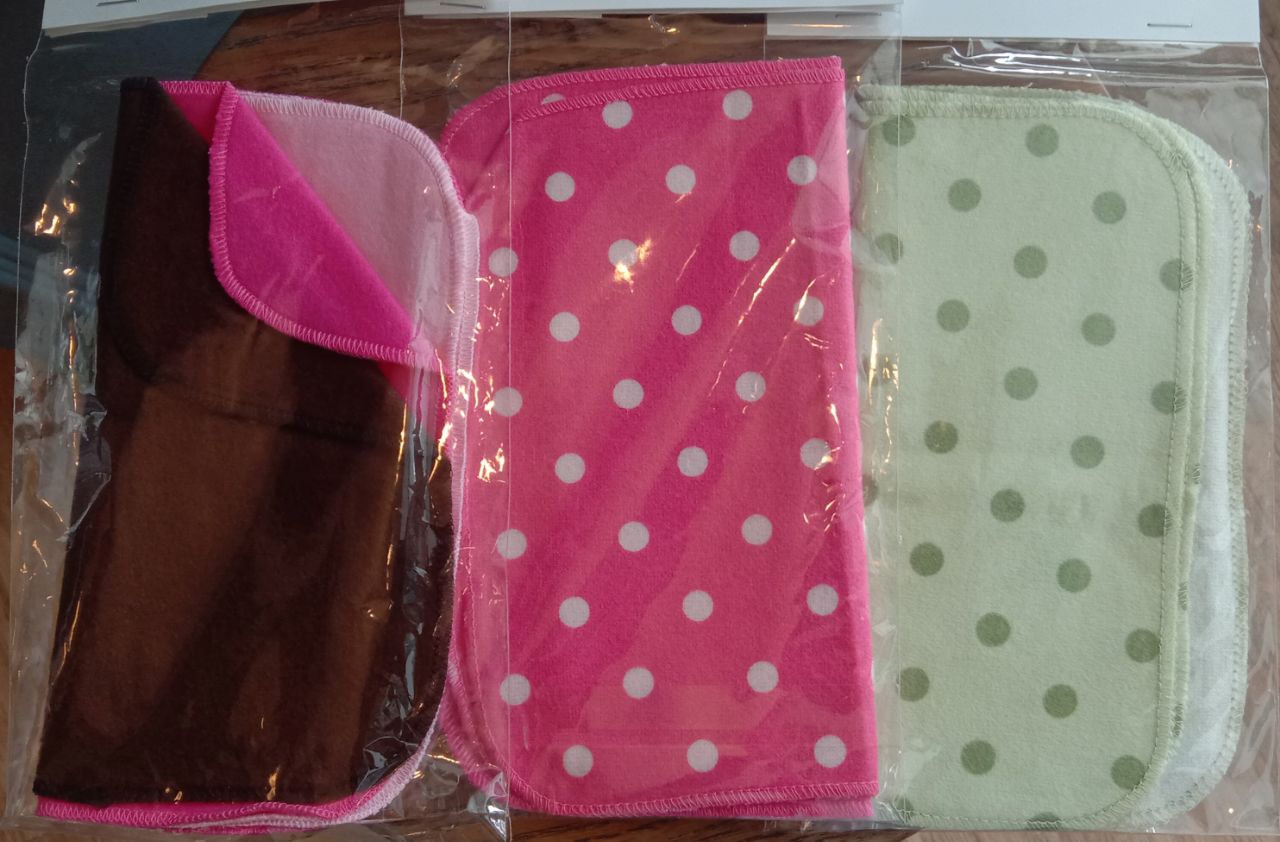 Planetwise Flannel Wipes - Assorted (3 pk)
