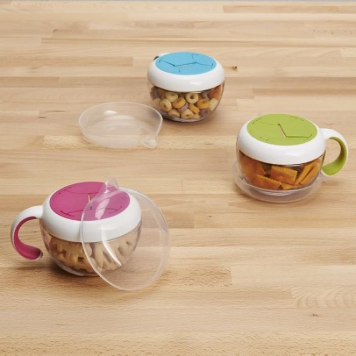 Oxo Tot Flippy Snack Cup With Travel Cover
