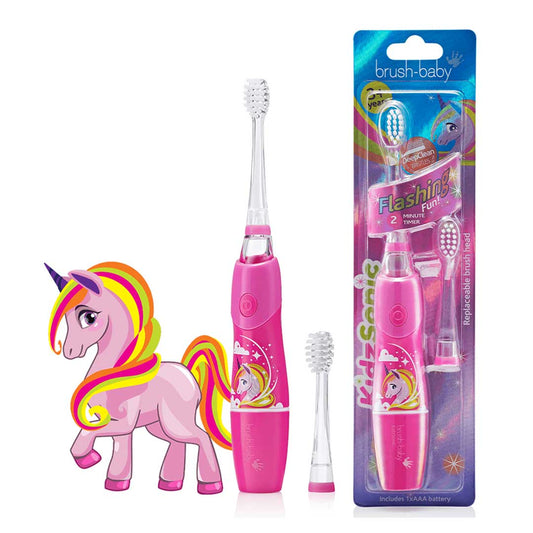 Brush-Baby Kidzsonic Electric Toothbrush - Unicorn