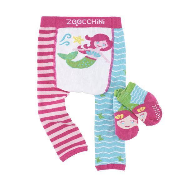 ZOOCCHINI grip+easy Comfort Crawler Legging & Socks Set - Dai the