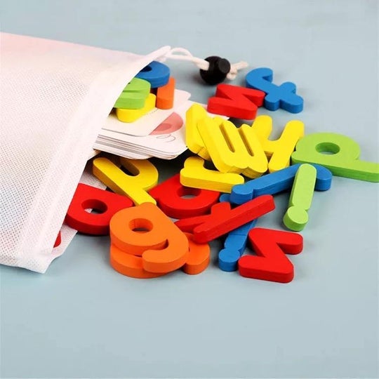 Spelling Game Wooden Letters
