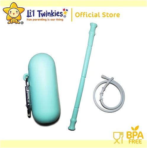 Li'l Twinkies Silicone Drinking Straw