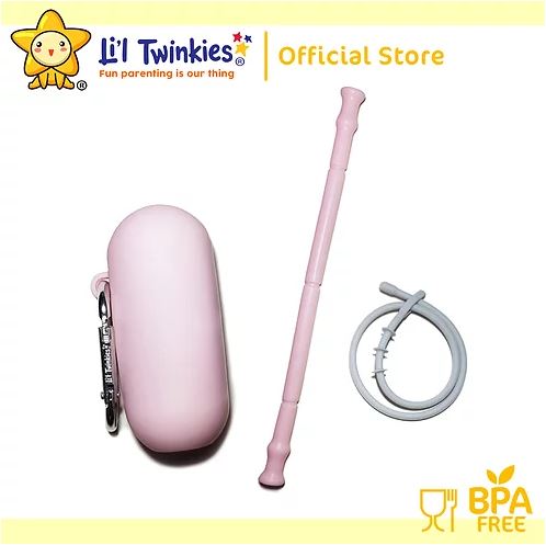 Li'l Twinkies Silicone Drinking Straw