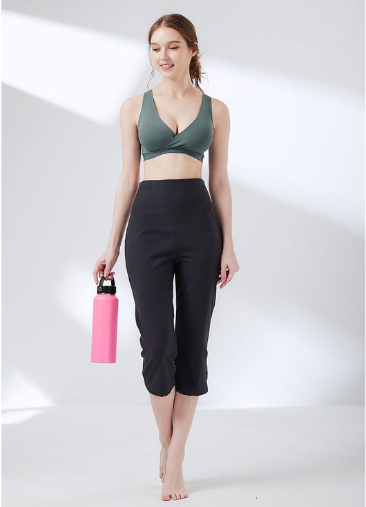 210825G Ultra Silky Crossover Sleeping & Nursing Bra - Green