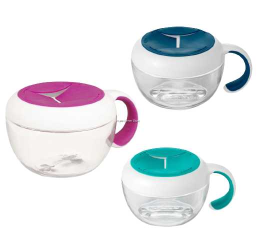 Oxo Tot Flippy Snack Cup With Travel Cover