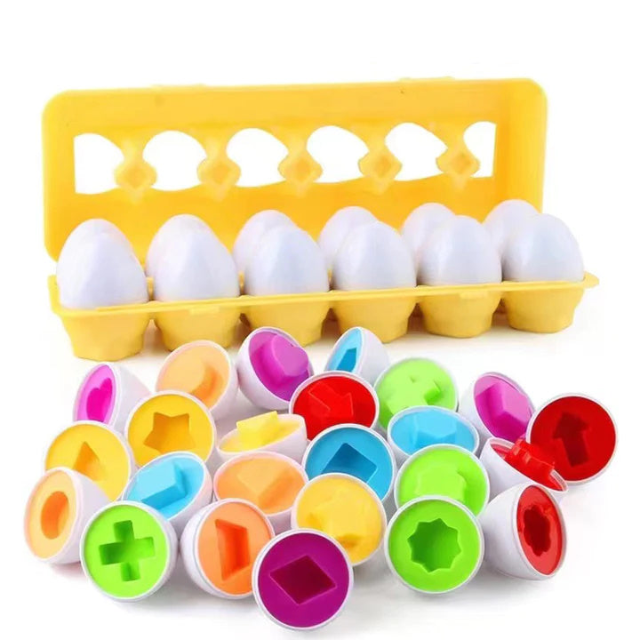 Playdate Matching Eggs - Shapes