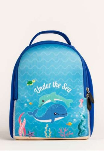 Q Rose Lunch Bag - Sea Creatures