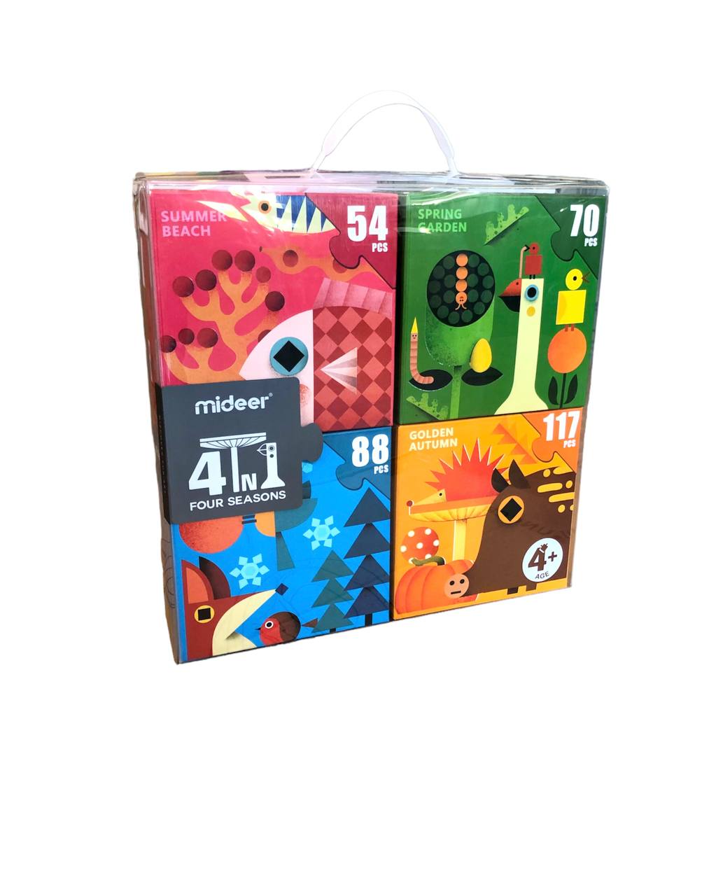Mideer 4 in 1 Puzzle - Seasons