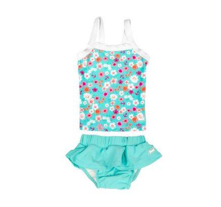 Banz Baby 2 piece Tank Swimsuit Floral BaoBao Babies