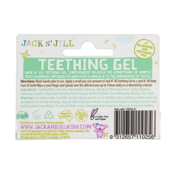 Jack N' Jill Natural Teething Gel 15g