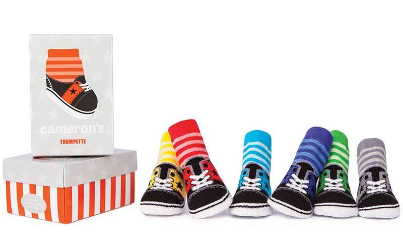 Trumpette Baby Cameron Socks, 6 Pack