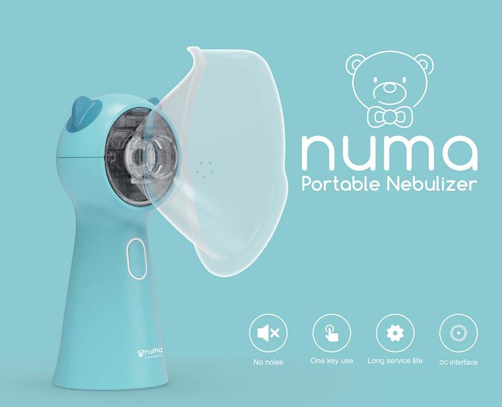 Numa Portable Nebulizer with Self Cleaning