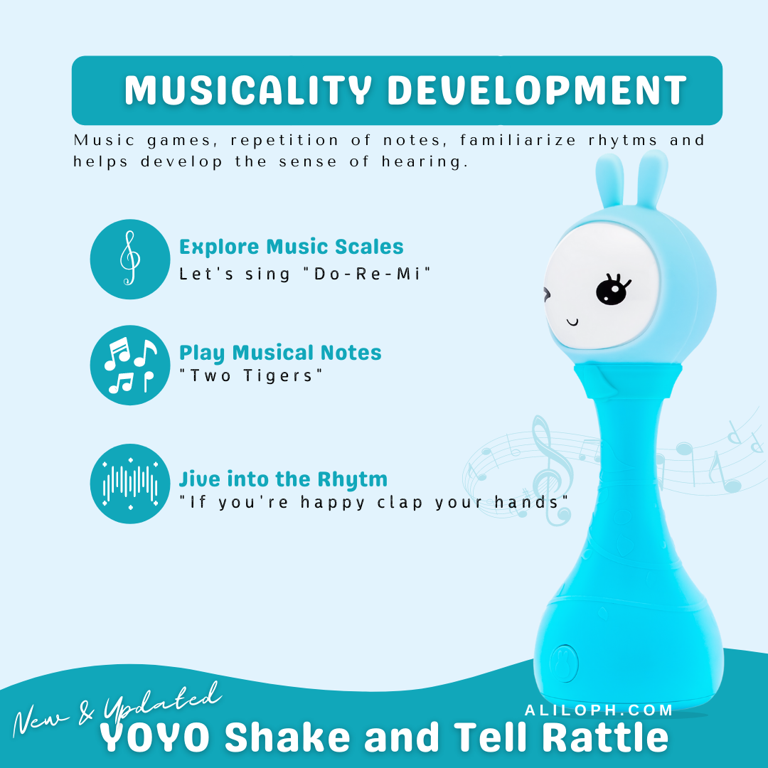 Alilo Yoyo Shake & Tell Rattle