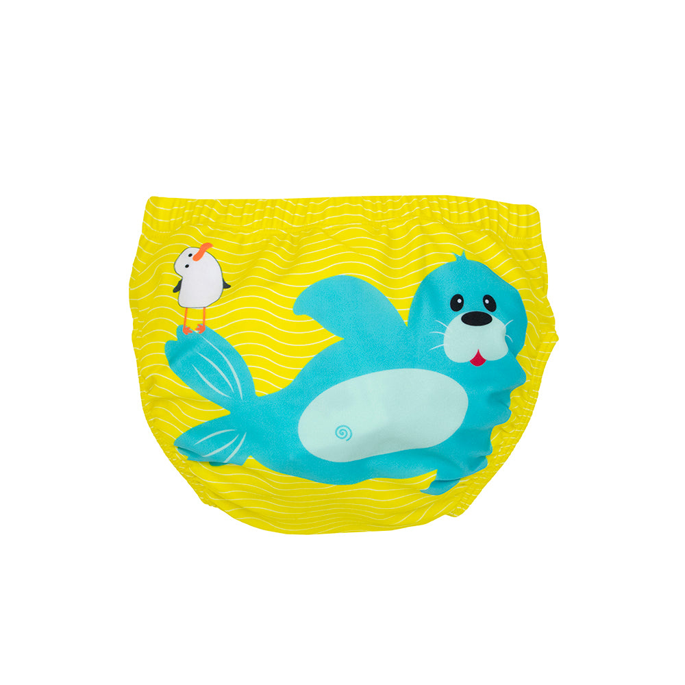 Zoocchini UPF Reusable Swim Diaper (2pk) - Sydney the Seal